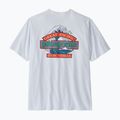 Maglietta trekking da uomo Patagonia Great Waves Responsibili Tee white 2
