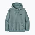 Felpa da uomo Patagonia Boardshort Logo Uprisal Hoody blue sage