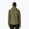Giacca softshell da uomo Patagonia R1 TechFace Hoody basin green 3