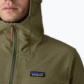 Giacca softshell da uomo Patagonia R1 TechFace Hoody basin green 7