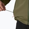Giacca softshell da uomo Patagonia R1 TechFace Hoody basin green 10