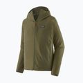 Giacca softshell da uomo Patagonia R1 TechFace Hoody basin green 12