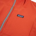 Giacca softshell da uomo Patagonia R1 TechFace Hoody hot ember 3