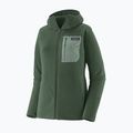 Pile donna Patagonia R1 Air Full-Zip Hoody canopy green 5