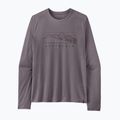 Longsleeve da uomo Patagonia Cap Cool Trail Stratapeaks may grey