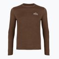 Maglia da trekking a maniche lunghe da uomo Patagonia Cap Cool Daily Hut Tripper LS berm brown - light berm brown x-dye