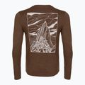 Maglia da trekking a maniche lunghe da uomo Patagonia Cap Cool Daily Hut Tripper LS berm brown - light berm brown x-dye 2