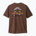T-shirt da uomo Patagonia Cap Cool Daily Great Waves berm brown - light berm brown x-dye 2