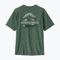 T-shirt da uomo Patagonia Cap Cool Daily Great Waves canopy green - light canopy green x-dye 2