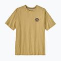 T-shirt da uomo Patagonia Great Waves Responsibili-Tee lynx tan