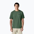 T-shirt da uomo Patagonia P-6 Logo canopy green