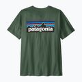 T-shirt da uomo Patagonia P-6 Logo canopy green 2