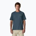 T-shirt da uomo Patagonia Water People Banner summit blue