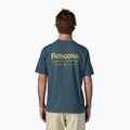 T-shirt da uomo Patagonia Water People Banner summit blue 2