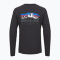 Longsleeve da uomo Patagonia Fitz Roy Foothills LS ink black 2