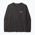 Longsleeve da uomo Patagonia Fitz Roy Foothills LS ink black