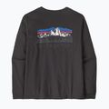 Longsleeve da uomo Patagonia Fitz Roy Foothills LS ink black 2