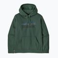 Felpa da uomo Patagonia P-6 Logo Uprisal Hoody p-6 outline: canopy green
