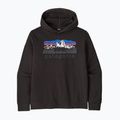 Felpa da trekking uomo Patagonia Fitz Roy Foothills Daily Hoody black