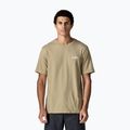 T-shirt da uomo Patagonia Fitz Roy Foothills weathered stone