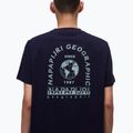 Maglietta Napapijri S-Dati blu marine da uomo 4