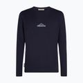 Maglia a maniche lunghe da uomo icebreaker Merino 150 Tech Lite Road To Cook midnight navy 6