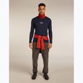 Maglia a maniche lunghe da uomo icebreaker Merino 150 Tech Lite Road To Cook midnight navy 7