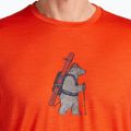 Maglietta da uomo icebreaker Merino 150 Tech Lite Bear Tour fervid 5