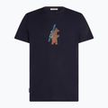 Maglietta da uomo icebreaker Merino 150 Tech Lite Bear Tour midnight navy 7