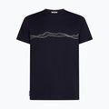 Maglietta da uomo icebreaker Merino 150 Tech Lite Mountain Pulse midnight navy 6