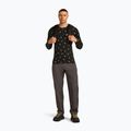 Uomo Icebreaker Merino 200 Oasis Crewe Snow Day manica lunga termica nero/peridot/aop 4