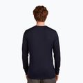 Uomo Icebreaker Merino 200 Oasis Crewe Elevation Line manica lunga termica midnight navy 3