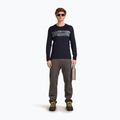 Maglia termica da uomo icebreaker Merino 200 Oasis Crewe Elevation Line midnight navy 4