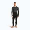 Maglia termica a manica lunga da uomo Icebreaker Merino 200 Oasis+ LS Crewe 0JI nero/jet melange/non tinto/cb 2