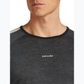 Maglia termica a manica lunga da uomo Icebreaker Merino 200 Oasis+ LS Crewe 0JI nero/jet melange/non tinto/cb 5