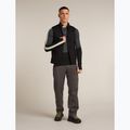 Maglia termica a manica lunga da uomo Icebreaker Merino 200 Oasis+ LS Crewe 0JI nero/jet melange/non tinto/cb 8