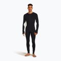 Tuta termica uomo icebreaker Merino 200 Oasis+ nero/non tinto/cb 4