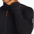 Tuta termica uomo icebreaker Merino 200 Oasis+ nero/non tinto/cb 7