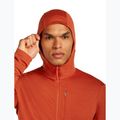 Felpa con cappuccio Icebreaker Merino 260 Quantum IV Zip Uomo agata 5