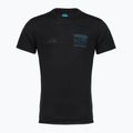 Maglietta da uomo icebreaker Merino Blend 125 Cool-Lite Sphere Trail nera
