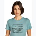 Maglietta da donna icebreaker Merino 150 Tech Lite Terrain hydro 5