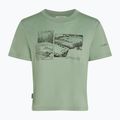 Maglietta da donna icebreaker Merino 150 Tech Lite Crop The Climb seaglass 7