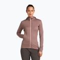 Icebreaker donna Merino 260 Quantum IV Zip Felpa con cappuccio summit/blush