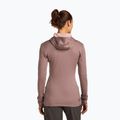 Icebreaker donna Merino 260 Quantum IV Zip Felpa con cappuccio summit/blush 4