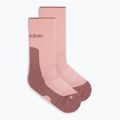 Calze Icebreaker da donna Merino Hike+ Light Crew blush/summit 2