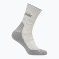 Calze Icebreaker donna Merino Hike+ Light Crew blizzard heather/alloy