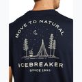 Maglietta da uomo icebreaker Merino 150 Tech Lite Peaceful Pass Tee midnight navy 6