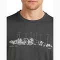 Maglietta da uomo icebreaker Merino 150 Tech Lite The Peaks obsigian 6