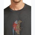 Maglietta da uomo icebreaker Merino 150 Tech Lite Bear Catch Tee obsidian 5