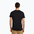 Maglietta da uomo icebreaker Merino 125 Cool-Lite Sphere Tee Across The Peaks black 3